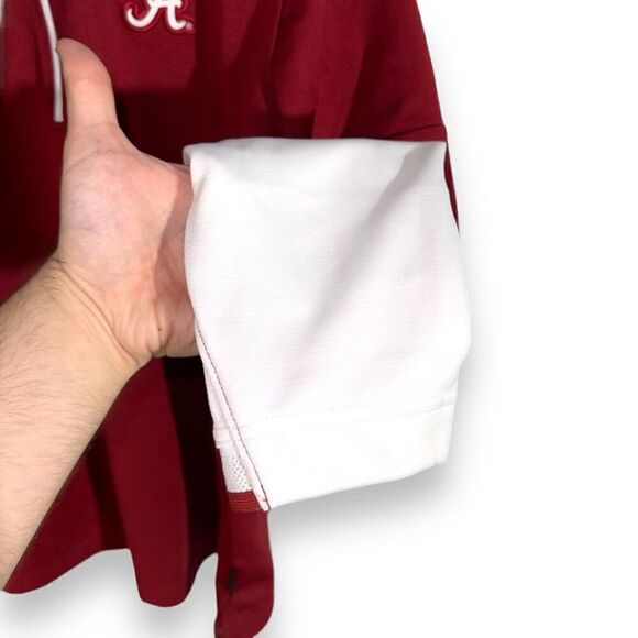 NWT University of Alabama Football Nike Dri-Fit 1/4 Zip Sweatshirt - Picture 8 of 11